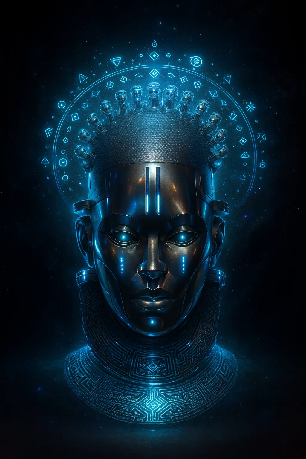 AI Benin Bronze